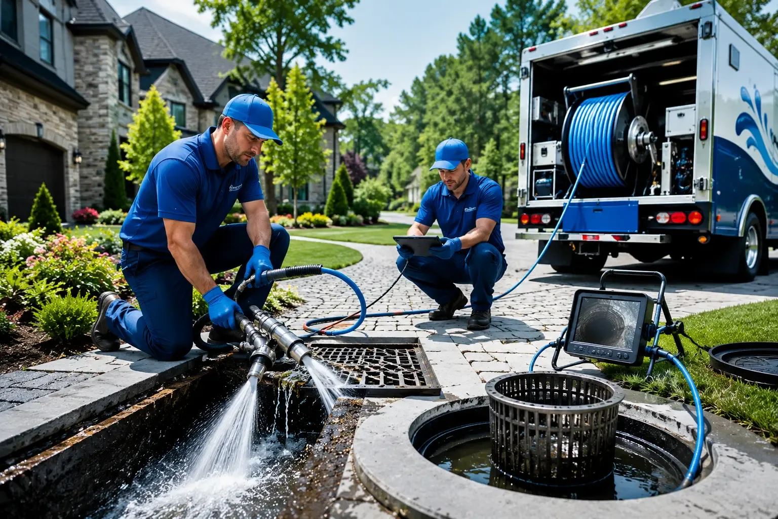 Local outdoor drain cleaning professionals in Port Edwards, WI