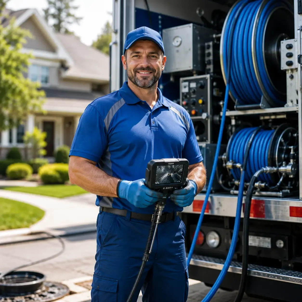 Local outdoor drain cleaning specialists in Port Edwards, WI